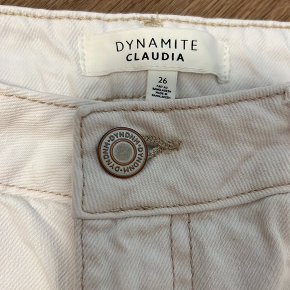 Dynamite Claudia White Jeans - Picture 2 of 3